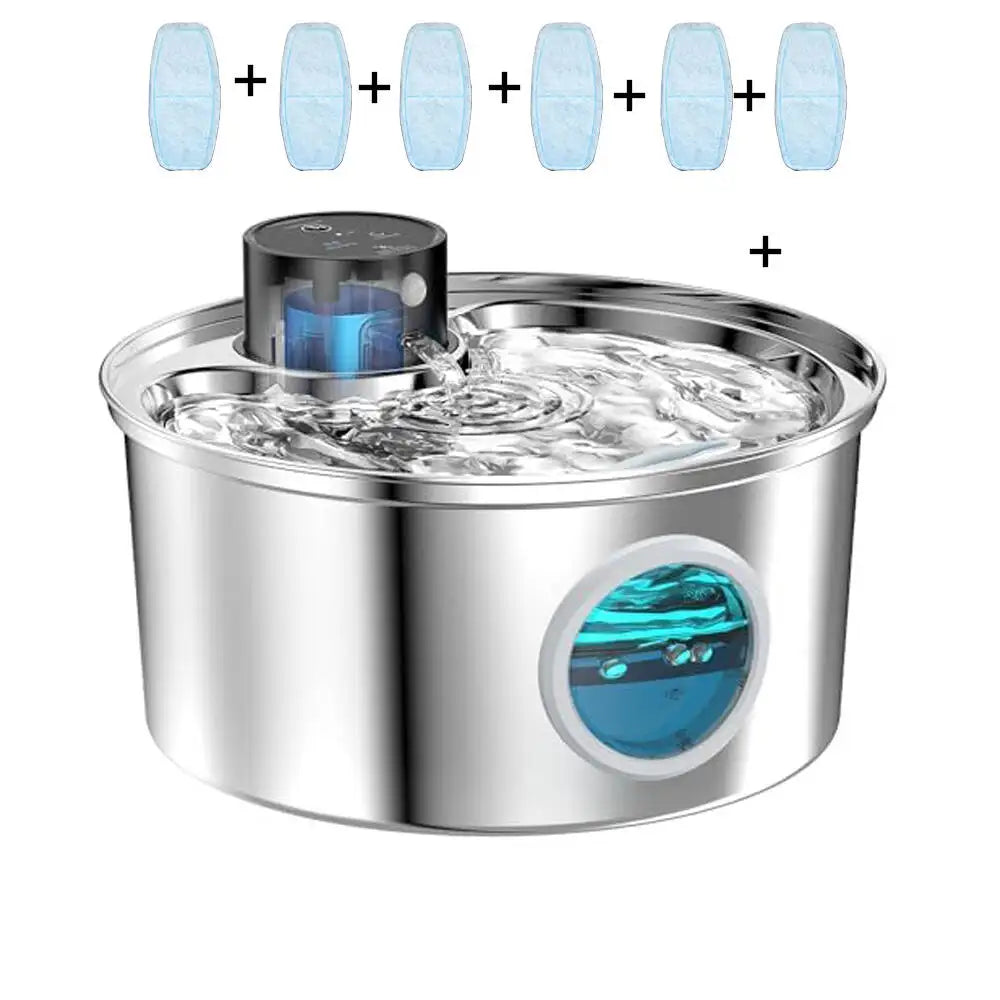 Replacement filter chips for the PawSpout Cordless 3.2 L fountain