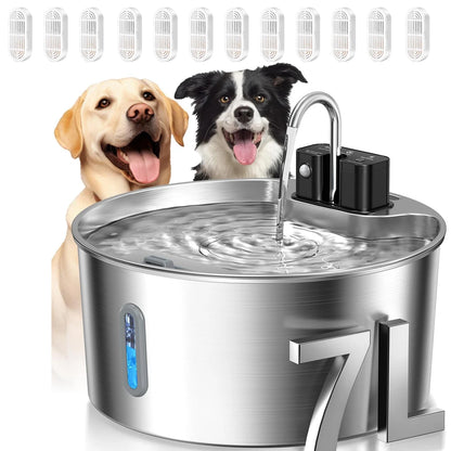 7L Wireless Recharging Fountain – With Motion Sensor