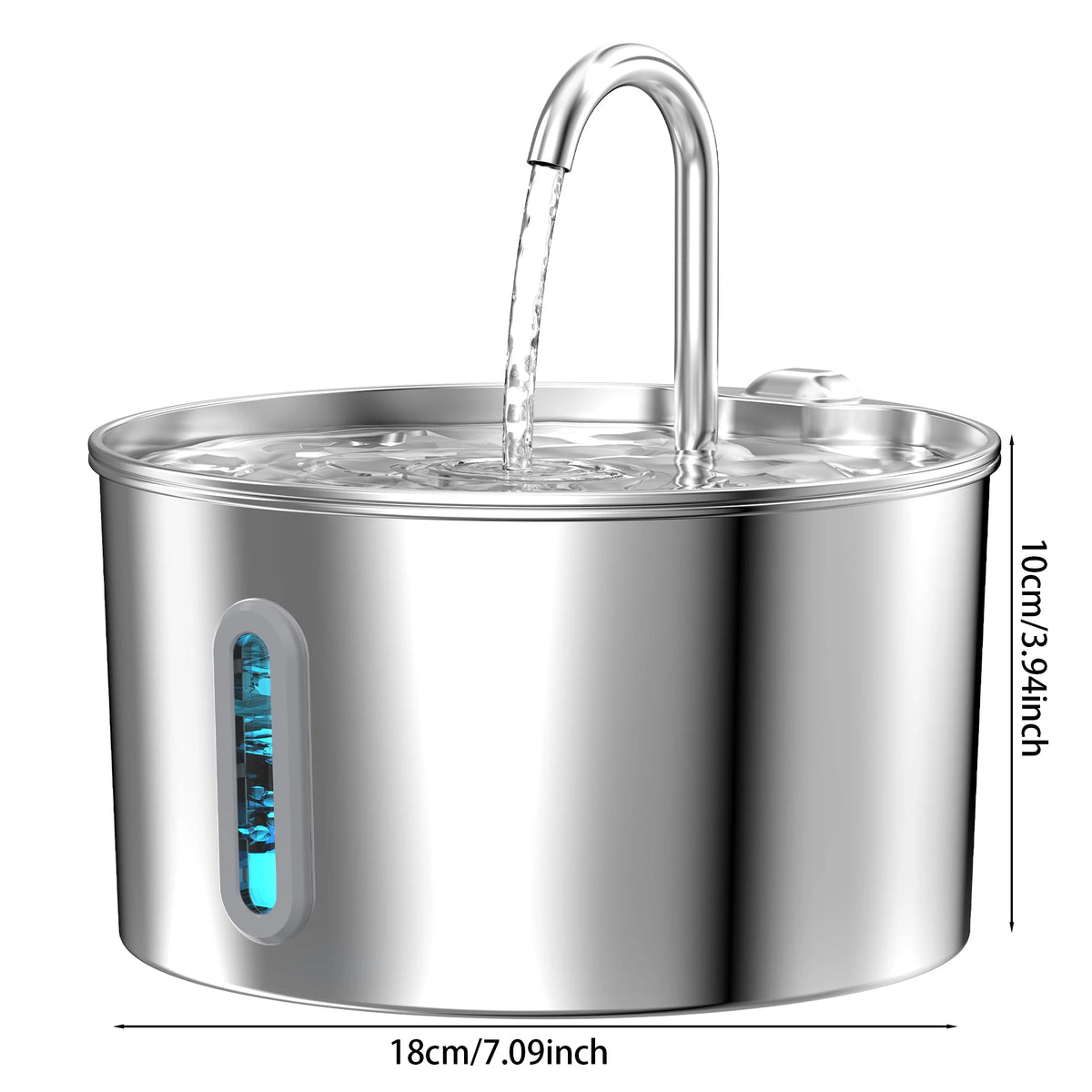 2.2L Automatic Water Fountain – With Motion Sensor