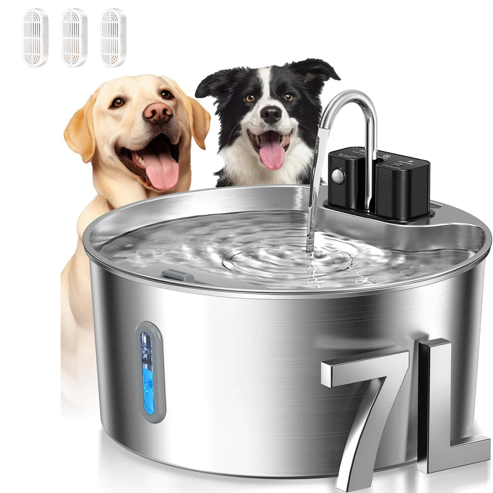 7L Wireless Recharging Fountain – With Motion Sensor